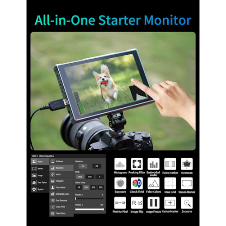 Feelworld FW759 PRO - monitor podglądowy 7